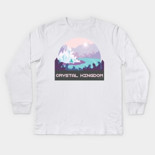 Crystal Kingdom Kids Long Sleeve T-Shirt